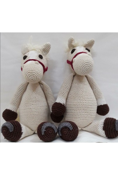  Amigurumi Soft Toy- Handmade Crochet- Horse